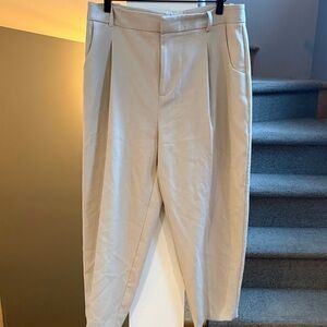 Zara Light Tan Slacks